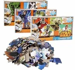Disney Lucasfilm Star Wars Four Different Images 4 Puzzle Pack 100PC. Fixed Price $7.47.