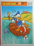 Donald Duck 1990S Golden Frame Tray Puzzle (model #8234). Fixed Price $10.95.