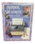 Murder She Wrote Mystery Puzzle Desktop 550 Piece 1984 New Sealed Rare. Fixed Price $49.99.
