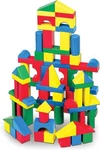100 Piece Melissa & Doug Wooden Building Blocks Set Classic Kids New. Fixed Price $22.39.