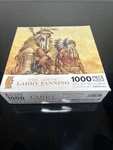 Art Of Larry Fanning Watching The Pony Soldiers Ceaco Puzzle 20"X27" 1000 Pc New. Fixed Price $23.99.
