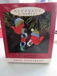 Hallmark Ornament 1993 Great Connections Red Cardinals Birds-new Box-free Shi. Fixed Price $9.00.