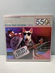 Bud Light Rockin' Spuds Mackenzie Vintage Puzzle 550 Pieces Brand New Sealed Pkg. Fixed Price $19.50.
