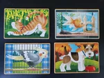 Melissa & Doug Wooden Jigsaw Puzzles In Box Pets 12-PIECE Each. SET-4 Complete. Fixed Price $9.99.