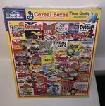 White Mountain 1000 Piece General Mills Cereal Boxes Jigsaw Puzzle New/sealed. Fixed Price $20.69.