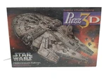 3D Star Wars Millennium Falcon Puzzle Wrebbit 857 Pieces 1995 Sealed. Fixed Price $59.99.