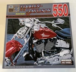 Harley Davidson 550 Piece Puzzle (lsx) Ruby Red Scott James Rose Art Brand. Fixed Price $9.95.