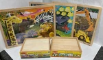Set Of 5 Melissa And Doug Wood Puzzles, Preschool, Home Vgc. Fixed Price $22.99.