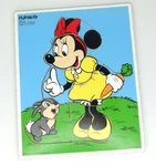 Playskool Wood Tray Puzzle #19-016 Minnie Mouse Rabbit 8 Pieces Disney. Fixed Price $7.15.