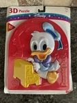 Vintage Donald Duck Puzzle Plastic Tray Baby Disney 80S Preschool 3D Toy Arco. Fixed Price $13.99.