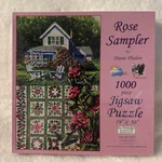 Rose Sampler By Diane Phalen Sunsout 1000 Pc Jigsaw Puzzle New Sealed. Fixed Price $19.99.