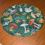 Complete! Vintage 1968 Springbok The Mushroom Circular Puzzle By Booth Courtenay. Fixed Price $99.00.