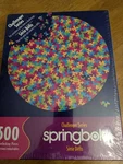 Springbok Double Trouble Challenger Series 500 Pc Jigsaw Puzzle Round Vintage. Fixed Price $75.00.