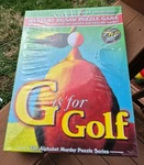 Is For Golf Alphabet Murder Mystery 2 500PC Puzzles Tdc Games New Sealed. Fixed Price $24.99.