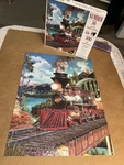 Sunsout Number 56 Train Jigsaw Puzzle 18 X 24" - 500 Pieces. Fixed Price $9.99.