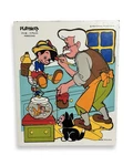 Pinocchio Playskool Wooden Puzzle 375-06 Disney Complete Vintage 15 Pieces. Fixed Price $9.37.