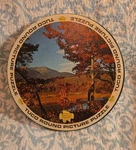 Vintage 1930S Tuco Round Picture Puzzle Titled "mountain Vista".. Fixed Price $24.99.