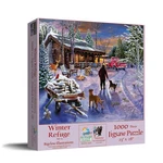 Sunsout Winter Refuge 1000 Pc Christmas Jigsaw Puzzle. Fixed Price $19.99.