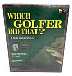Which Golfer Did That? Quiz Jigsaw 252 Piece Puzzle 18X24 Buffalo Games Trivia. Fixed Price $22.95.