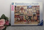 Ravensburger Streets Of France 1000 Piece Jigsaw Puzzle #194087 Complete. Fixed Price $29.00.