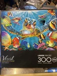 Tiny Bubbles 300 Large Piece Jigsaw Puzzle Vivid Collection By Buffalo Games. Fixed Price $10.27.