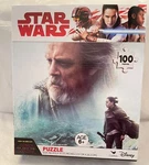 Disney Star Wars Last Jedi Luke Skywalker, Rey 100 Pce Jigsaw Puzzle New Sealed. Fixed Price $18.99.
