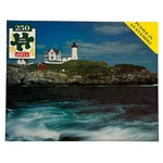 Nos Hoyle 250 Piece Jigsaw Puzzle An Evening Lighthouse Point 14X18 Sealed. Fixed Price $13.95.