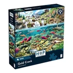 House Of Puzzles Gold Creek 1000 Piece Jigsaw Wildlife Theme. Fixed Price $44.00.