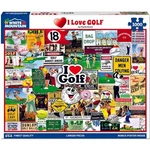 New White Mountain Love Golf Charlie Girard 1000 Pcs Puzzle Made The Usa. Fixed Price $21.12.