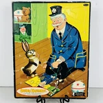 Vtg Captain Kangaroo Bunny Rabbit Frame Tray Jigsaw Puzzle Whitman 4446 U.s.a.. Fixed Price $14.99.