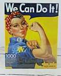 Aquarius Smithsonian Rosie The Riveter "we Can Do It!" 1000 Piece Puzzle New. Fixed Price $13.99.