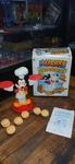 Vintage 1990 Mickey The Balancing Baker Game Mouse Milton Bradley 100%. Fixed Price $40.00.