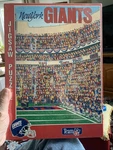 New York Giants Team Nfl Jigsaw Puzzle 1994, Buffalo Games, John Holladay Sealed. Fixed Price $9.95.