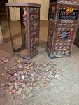Vintage 1993 Mystery 3D Jigsaw Puzzle Hotel Whodunit 504 Pcs Buffalo Games Used. Fixed Price $20.00.