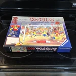 Ravensburger Wasgij 1000 Piece Jigsaw Puzzle #15181 Soccer Madness Futbol Sports. Fixed Price $14.99.