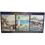 Linda Nelson Stocks Deluxe Set Three 500 Piece Jigsaw Sealed 1999. Fixed Price $26.99.