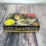 Vintage 1960'S Tuco Round Miniature Puzzle 6" Beautiful Garden Over 55 Pieces P1. Fixed Price $16.99.