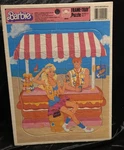 Rare 1989 Barbie Frame Tray Golden Puzzle 4914 Mattel Inc Kids. Fixed Price $14.99.