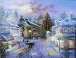 2008 Nos Springbok 500PC Jigsaw Puzzle Christmas Eve Boehme Sealed Usa. Fixed Price $12.00.