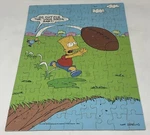 Vintage 1990 The Simpsons Go Out For Long Bomb Bart! 100 Piece Jigsaw Puzzle. Fixed Price $9.99.