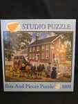 Bits And Pieces Welcome Inn 1000 Pc Jigsaw Puzzle John Sloane. Fixed Price $23.95.