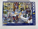 The Usual Gang Children Winter Scene Jigsaw Puzzle 1000 Pc Katerina Mertikas New. Fixed Price $13.29.