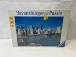 New 5000 Piece Jigsaw Puzzle Ravensburger York Twin Towers 40" X 60" Sealed. Fixed Price $99.99.