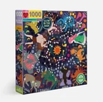Eeboo 1000 Piece Puzzle Glow The Dark Zodiac Constellation Sky Speed Puzzling. Fixed Price $9.99.