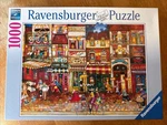 Ravensburger Streets Of France By Jennifer Garant 1000 Piece Puzzle Complete. Fixed Price $17.99.