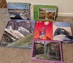 Mb Vintage Puzzles 24 500 1000 Pc Eaton National Park Croxley Big Ben 1968 Lot. Fixed Price $60.00.