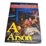 Tdc Games Alphabet Mystery Jigsaw Is For Arson 2- 500 Piece Puzzles Nib. Fixed Price $25.00.