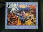 F.x. Schmid Castle Collage 1000 Jigsaw Puzzle - Sealed Pieces. Fixed Price $13.95.