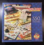 1998 Monopoly Through Years 550 Piece Puzzle Pewter Token Parker Brothers. Fixed Price $23.78.