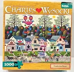 Buffalo Charles Wysocki Confection Street 1000 Pc Puzzle 2012 Fs Add. Fixed Price $16.13.